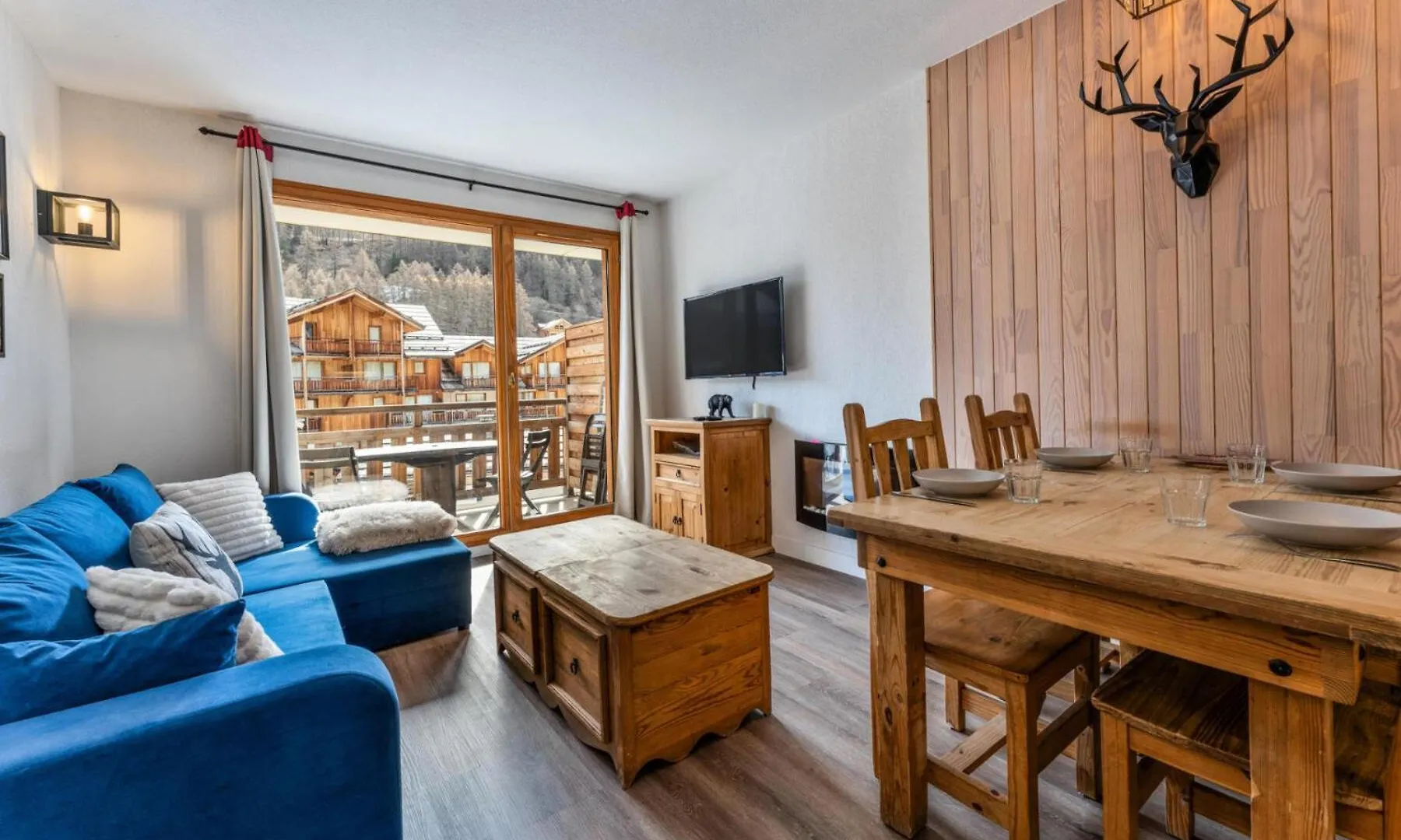 Apartment Residence Le Balcon Des Airelles - Appartement Chaleureux Au Coeur Des Orres 1800 Mae-3661 Les Orres